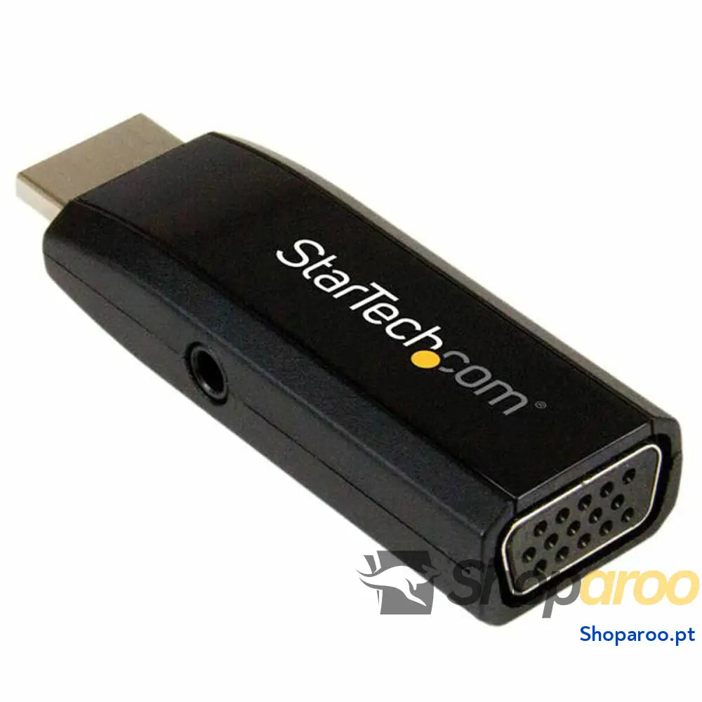 Adaptador DisplayPort para HDMI Startech HD2VGAMICRA Preto