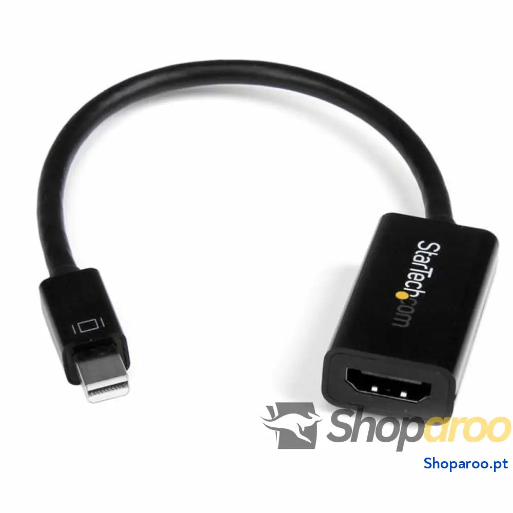 Adaptador DisplayPort para HDMI Startech MDP2HD4KS            Preto