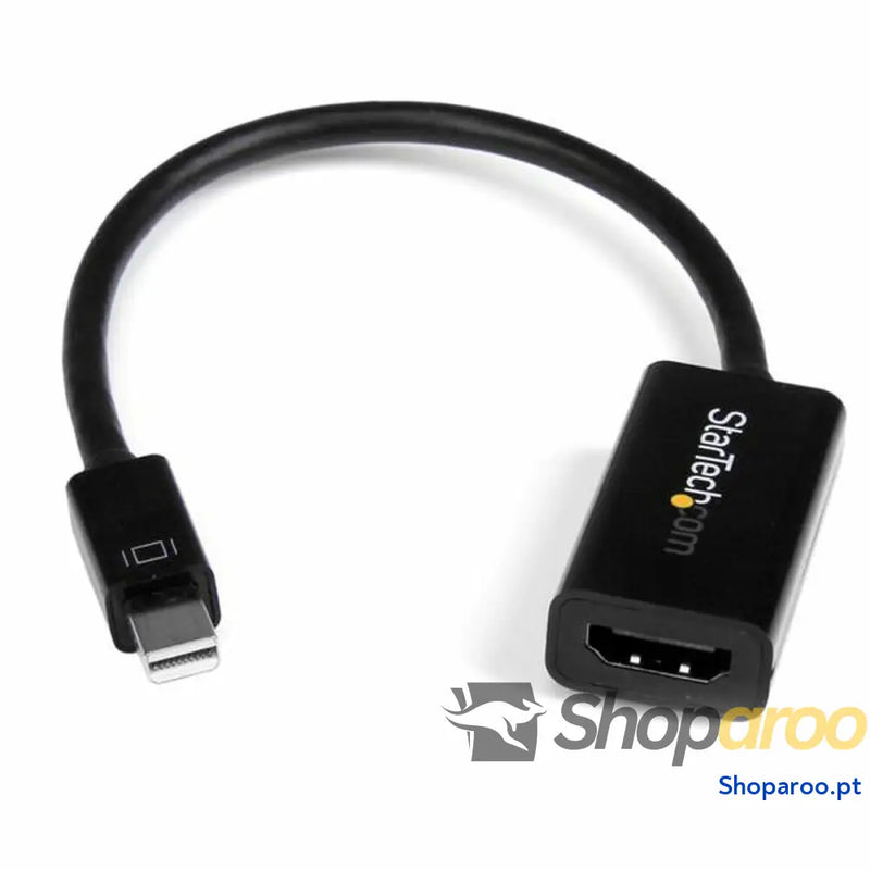 Adaptador DisplayPort para HDMI Startech MDP2HD4KS            Preto
