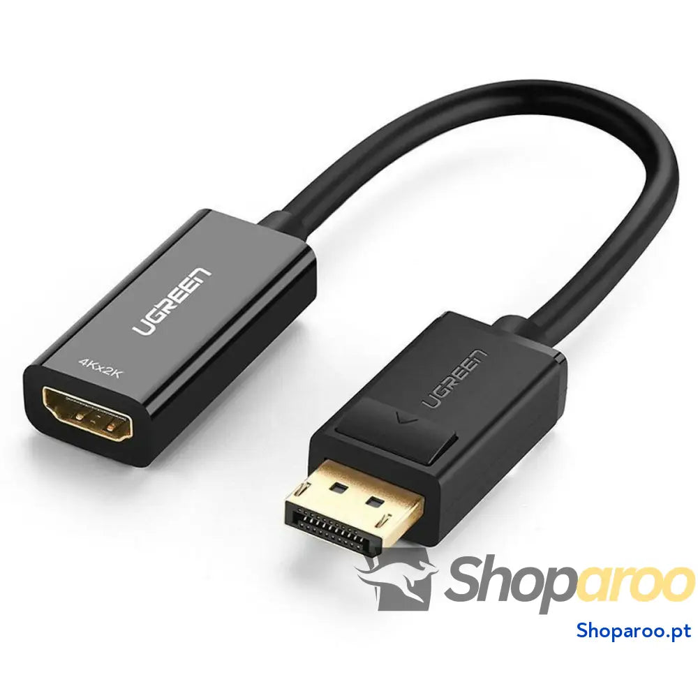 Adaptador DisplayPort para HDMI Ugreen 40362 25 cm Preto