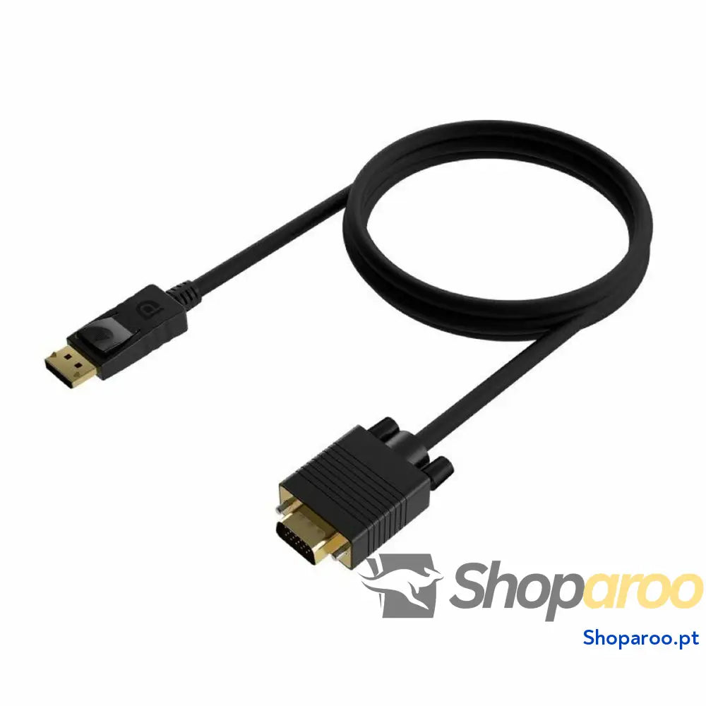 Adaptador DisplayPort para VGA Aisens A125-0552 Preto 1 m