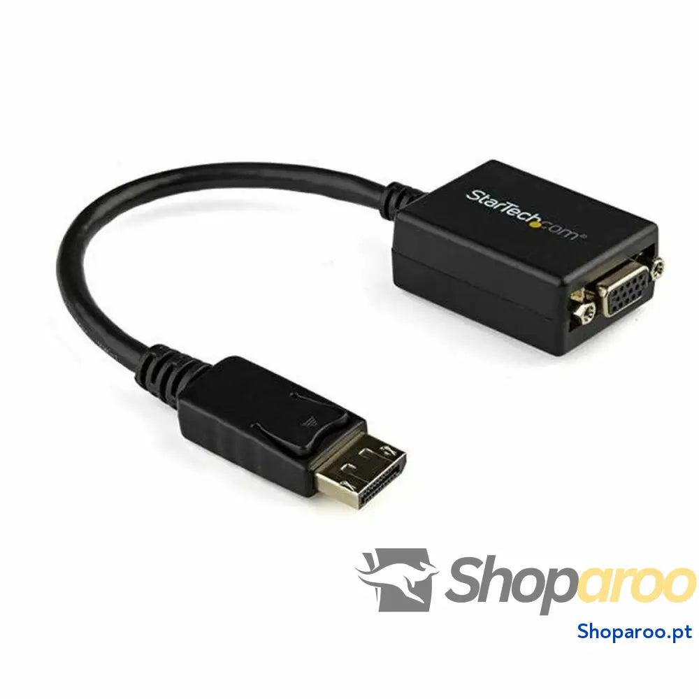 Adaptador DisplayPort para VGA Startech DP2VGA2 Preto