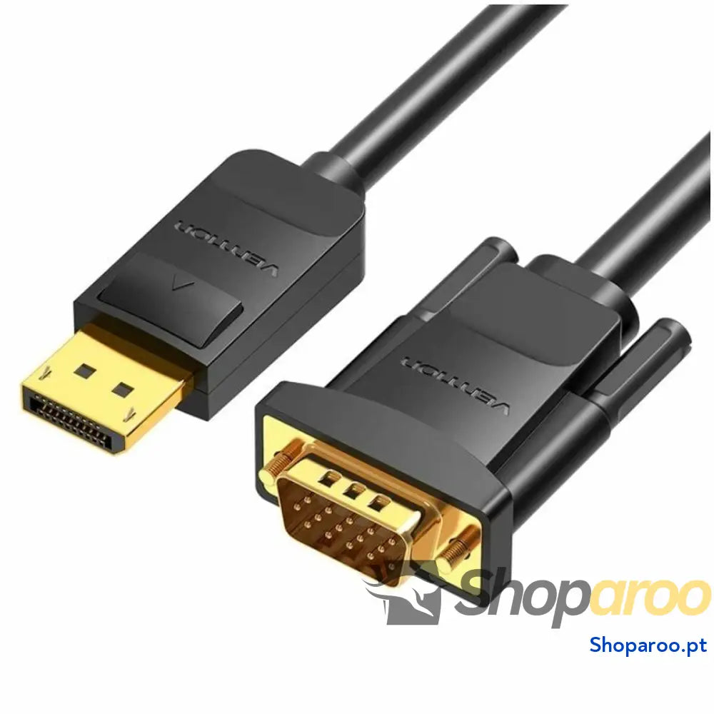 Adaptador DisplayPort para VGA Vention HBLBG Preto 1,5 m