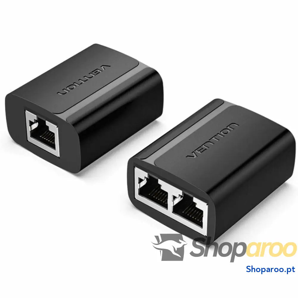 Adaptador Divisor Ethernet LAN para 2 x RJ45 Vention IPTB0 Preto