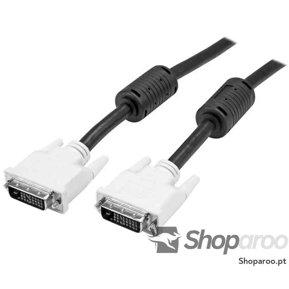 Adaptador DVI-D para VGA Startech DVIDDMM5M            5 m Preto