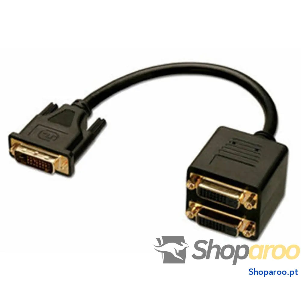 Adaptador DVI LINDY 41215 18 cm Preto