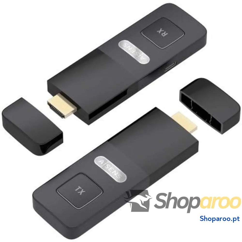 Adaptador HDMI Aisens ASWL-H2K30M001-BK Preto