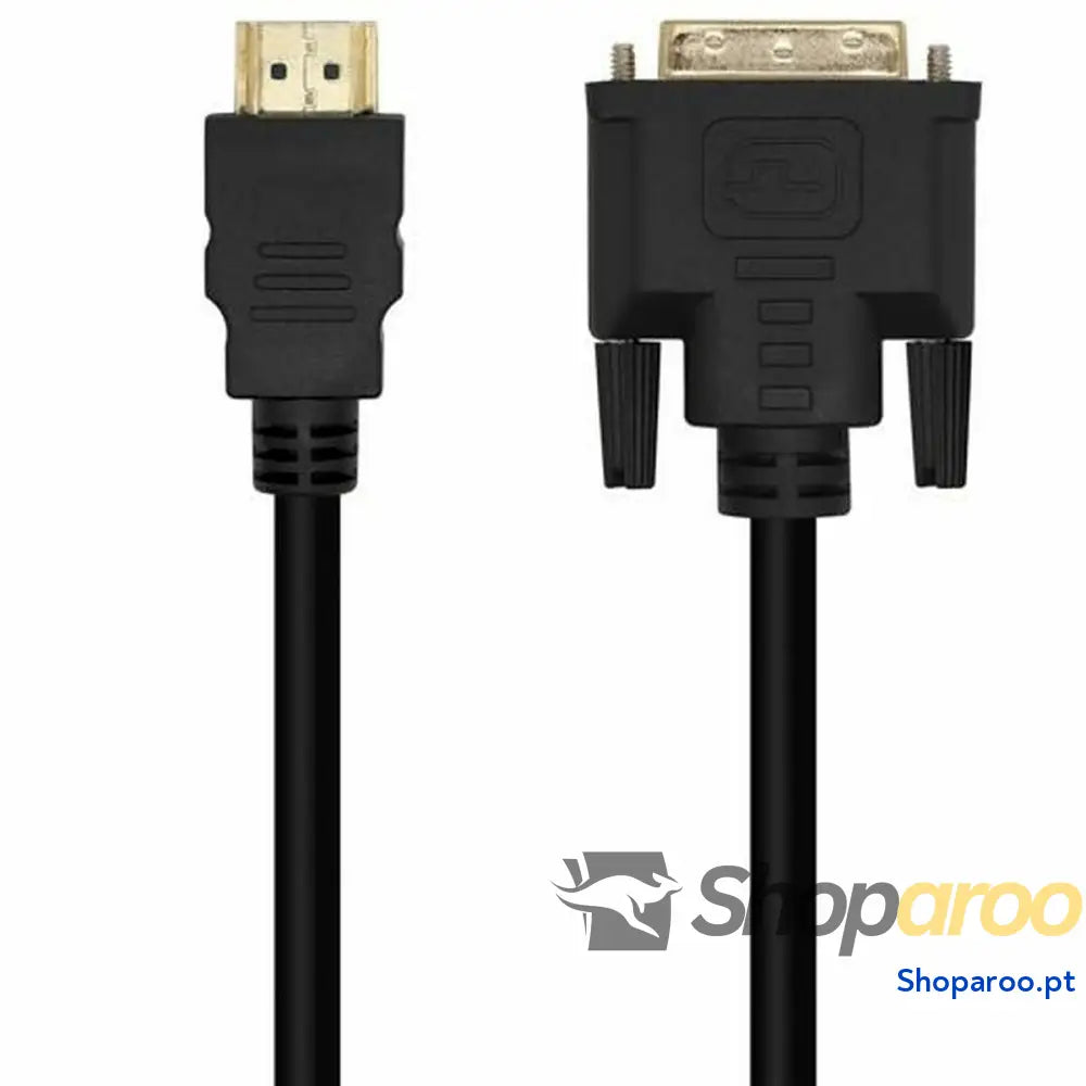 Adaptador HDMI para DVI Aisens A117-0090 Preto 1,8 m