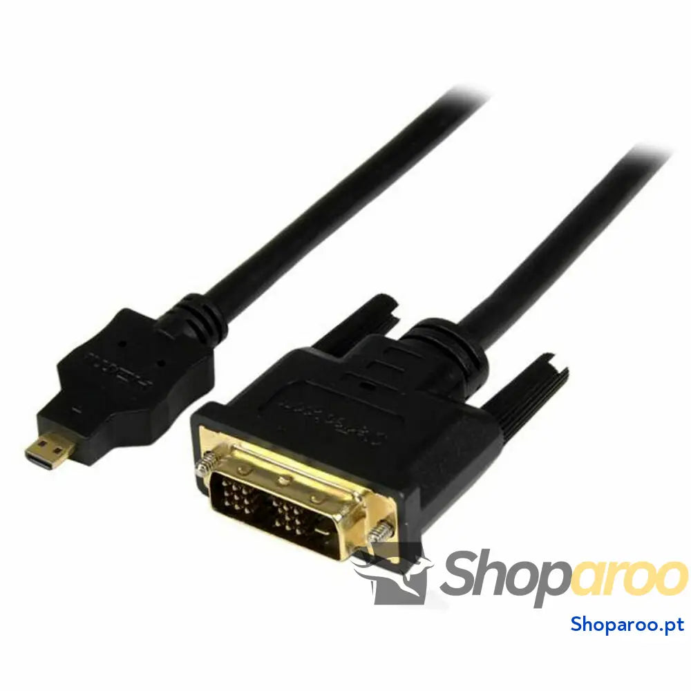 Adaptador HDMI para DVI Startech HDDDVIMM1M Preto 1 m