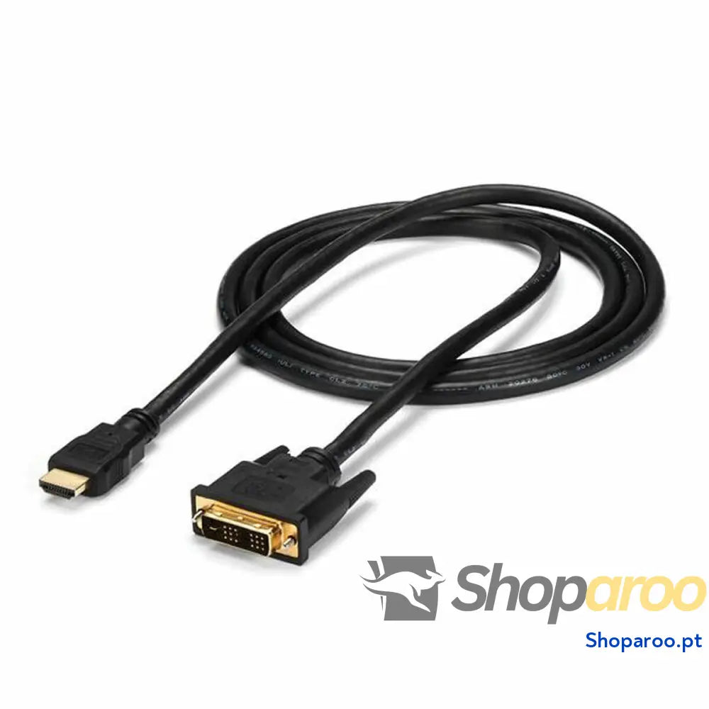 Adaptador HDMI para DVI Startech HDMIDVIMM6           Preto