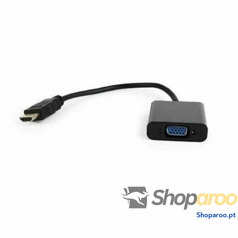 Adaptador HDMI para VGA GEMBIRD A-HDMI-VGA-04 Preto 15 cm