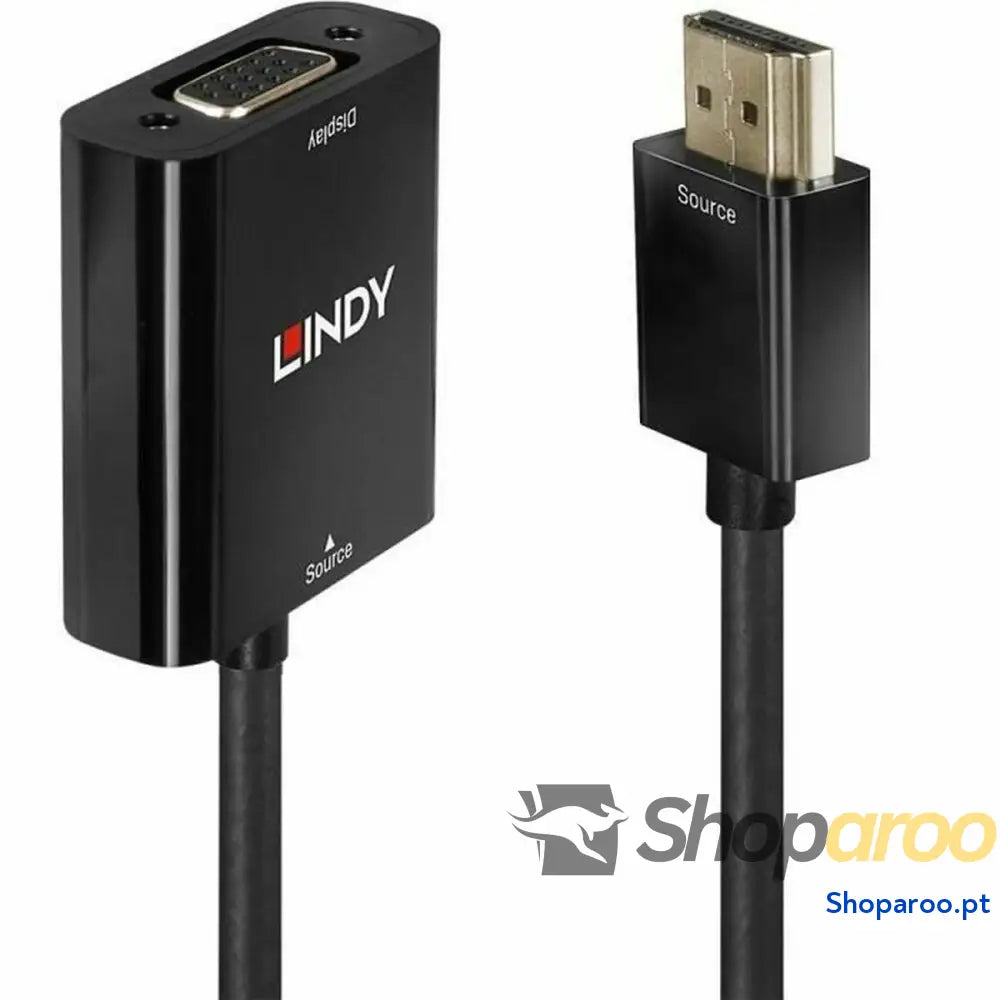 Adaptador HDMI para VGA LINDY 38291 Preto