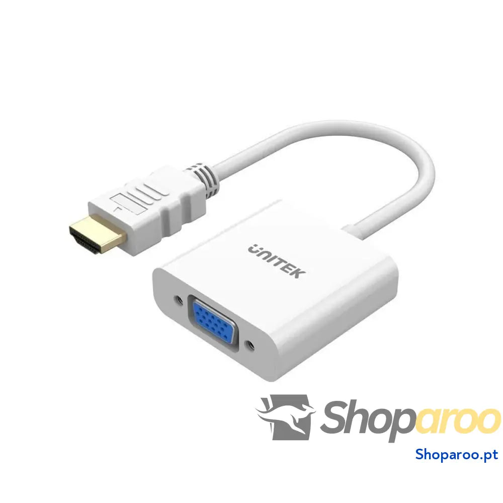 Adaptador HDMI para VGA Unitek Y-6333C01 Branco