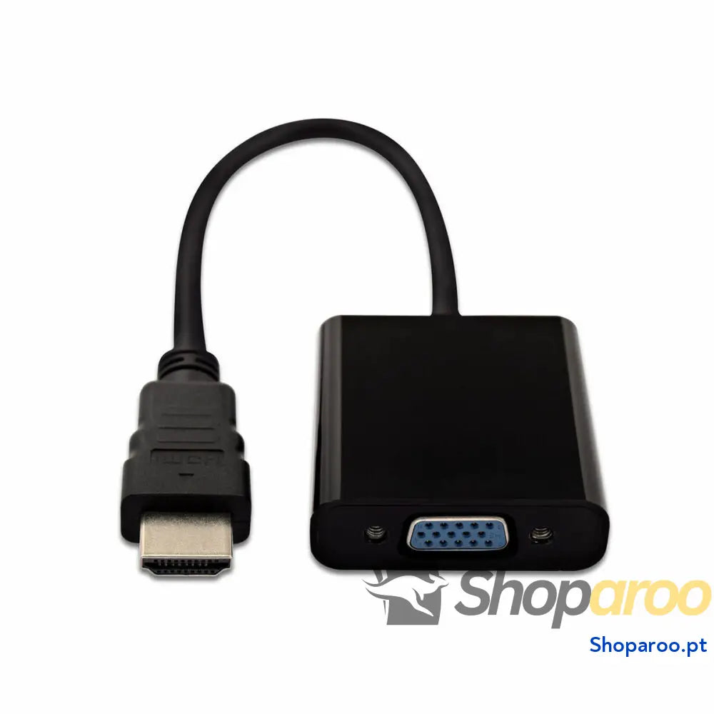 Adaptador HDMI para VGA V7 CBLHDAVBLK-1E Preto