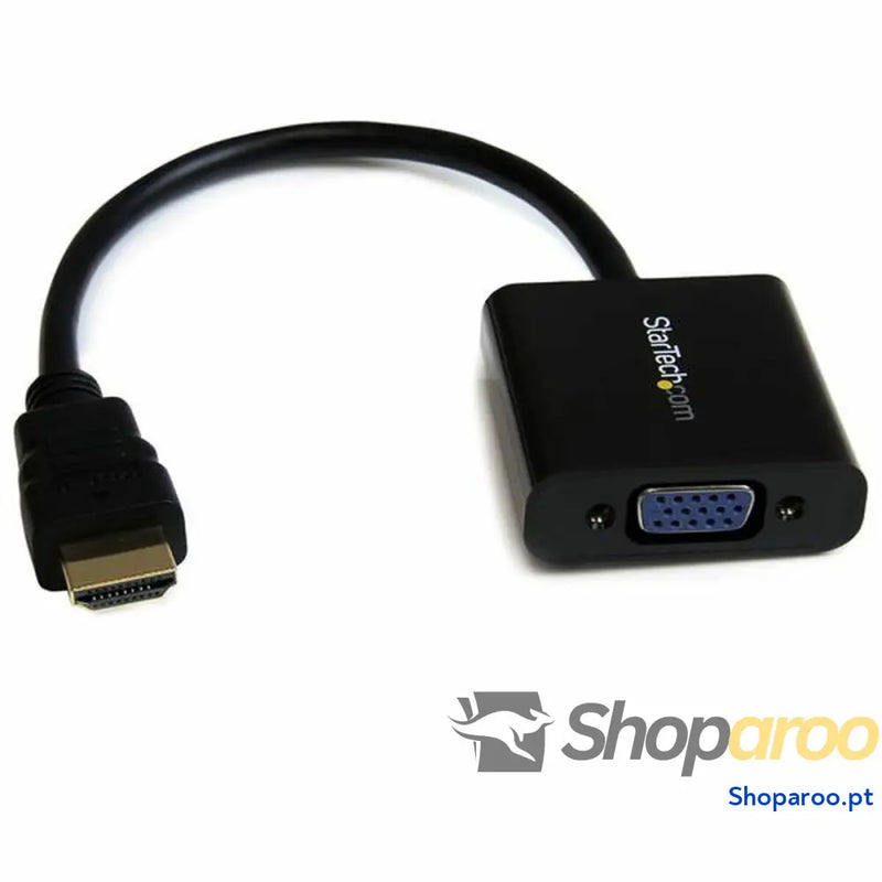 Adaptador HDMI Startech HD2VGAE2 1920 x 1080 px Preto