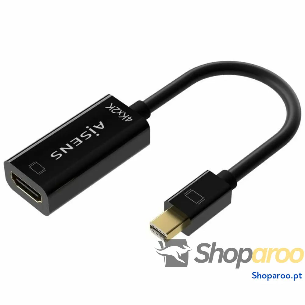 Adaptador Mini Display Port para HDMI Aisens A125-0643 Preto 15 cm