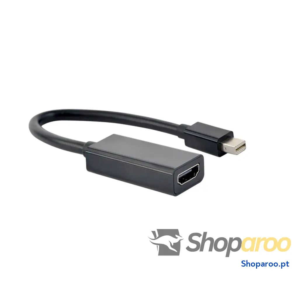 Adaptador Mini Display Port para HDMI GEMBIRD A-MDPM-HDMIF4K-01 Preto 15 cm