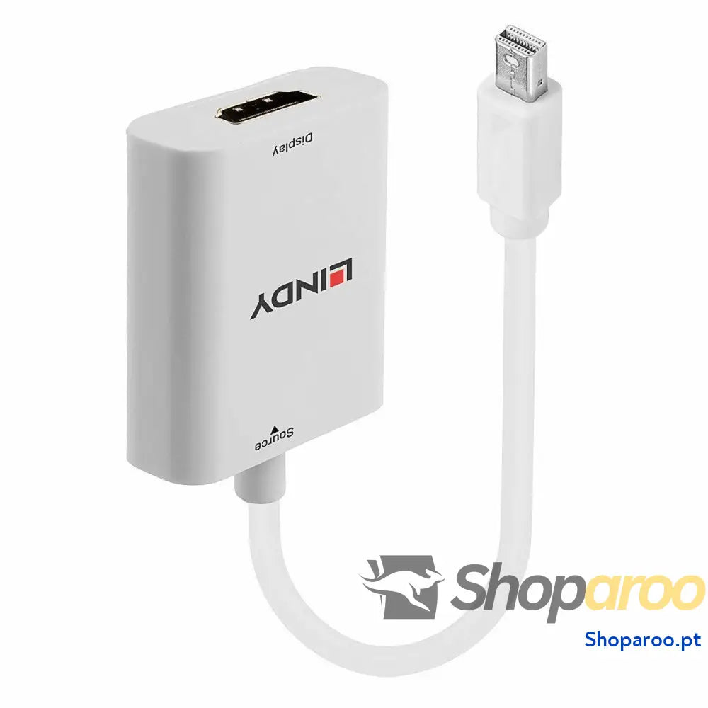 Adaptador Mini Display Port para HDMI LINDY 41069 Branco
