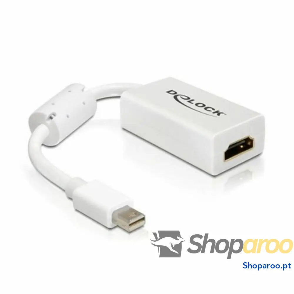 Adaptador Mini DisplayPort para HDMI DELOCK Adaptador Mini DisplayPort > HDMI 18 cm