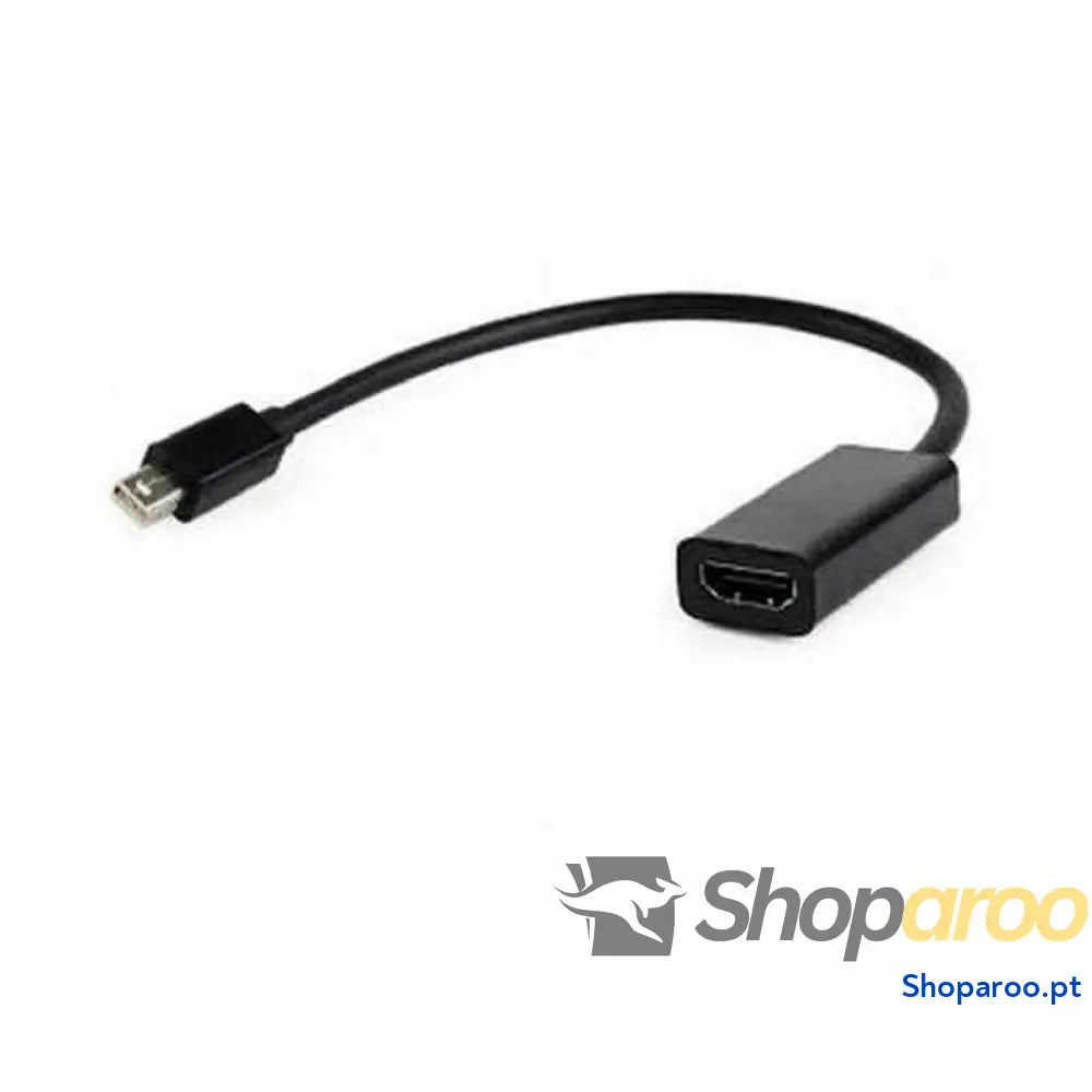 Adaptador Mini DisplayPort para HDMI GEMBIRD CA1132067 Preto