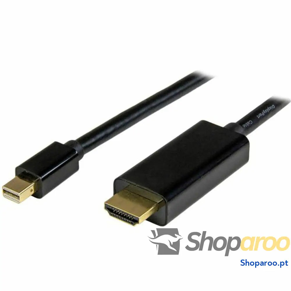 Adaptador Mini DisplayPort para HDMI Startech MDP2HDMM2MB 4K Ultra HD (2 m)