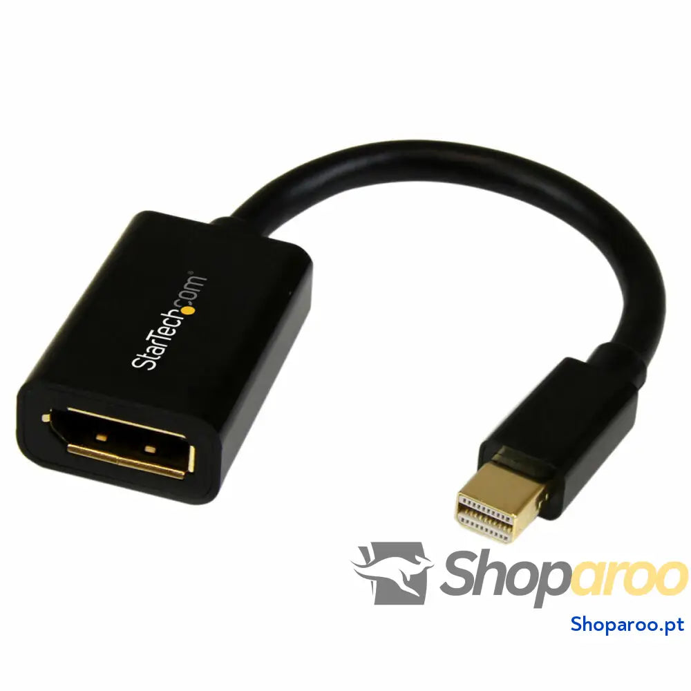 Adaptador Mini DisplayPort para DisplayPort Startech MDP2DPMF6IN          Preto