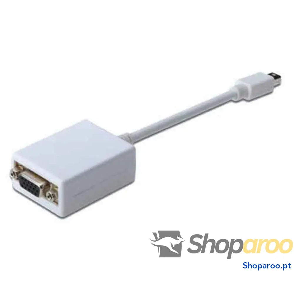 Adaptador Mini DisplayPort para VGA Digitus AK-340407-001-W Branco