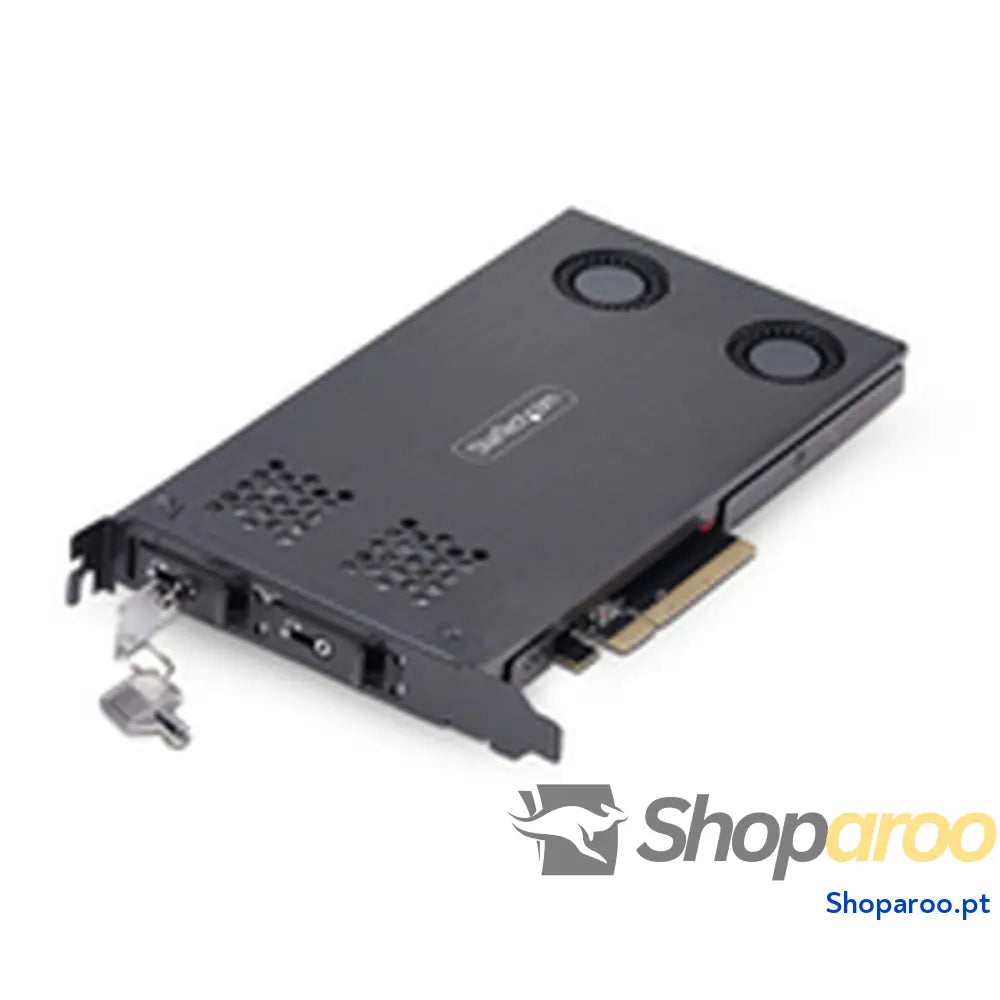 Adaptador para Disco Rígido Startech 2M2-REMOVABLE-PCIE Preto