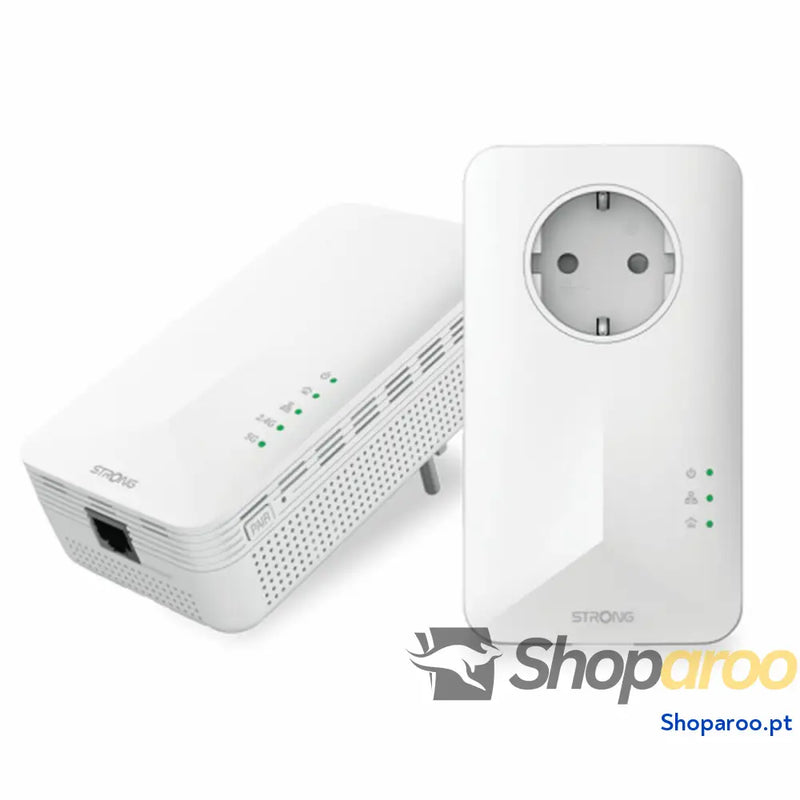 Adaptador PLC STRONG POWERL1000WFDUOEUV2 Branco (2 Unidades)