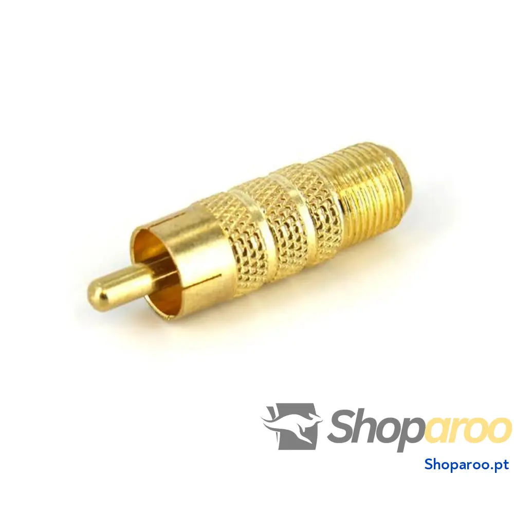 Adaptador RCA Startech RCACOAXMF Amarelo