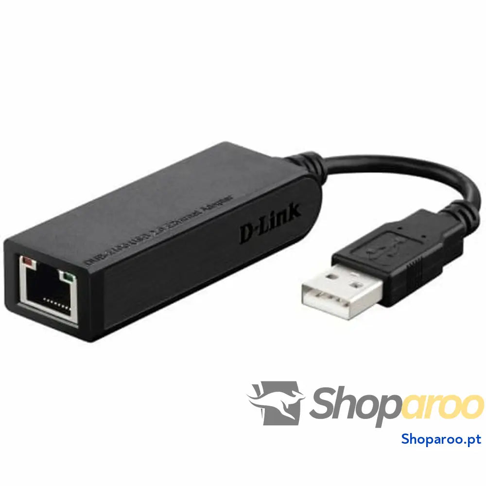 Adaptador USB 2.0 para Rede RJ45 D-Link DUB-E100 10/100 Mbps