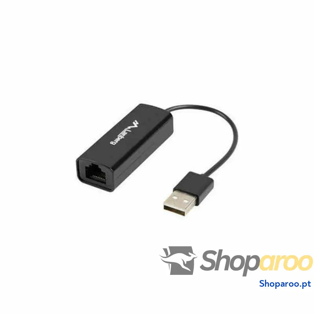 Adaptador USB 2.0 para Rede RJ45 Lanberg NC-0100-01