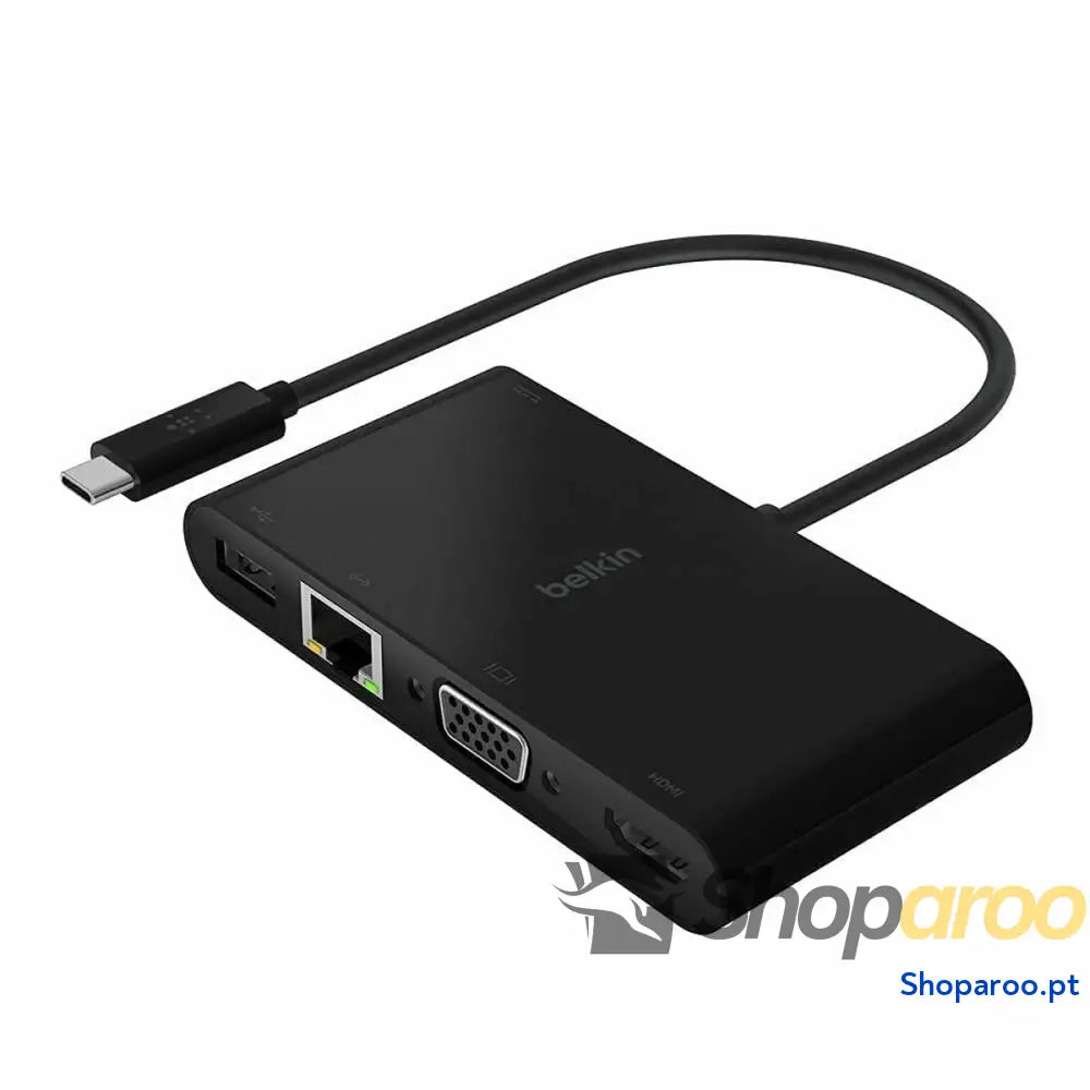 Adaptador USB-C Belkin AVC004BTBK Preto