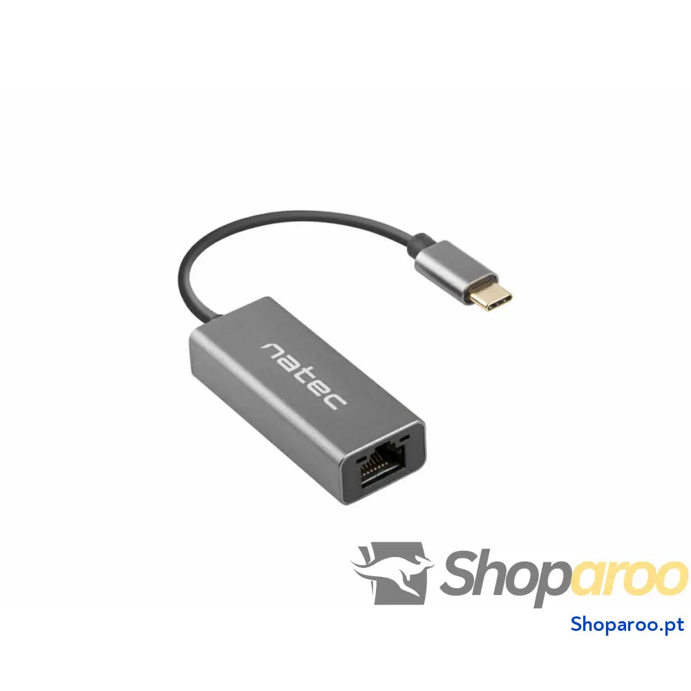 Adaptador USB-C Natec Cricket USB-C 3.1 RJ45
