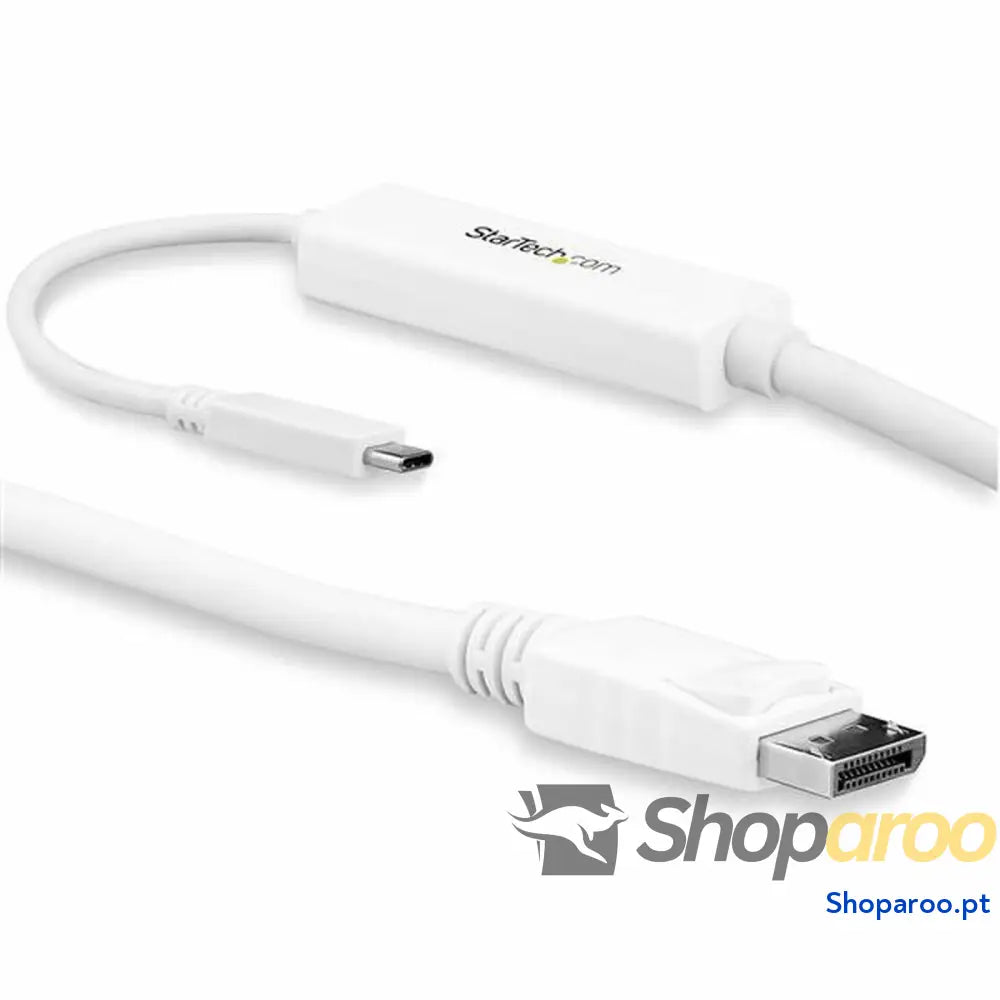 Adaptador USB C para DisplayPort Startech CDP2DPMM3MW          3 m Branco