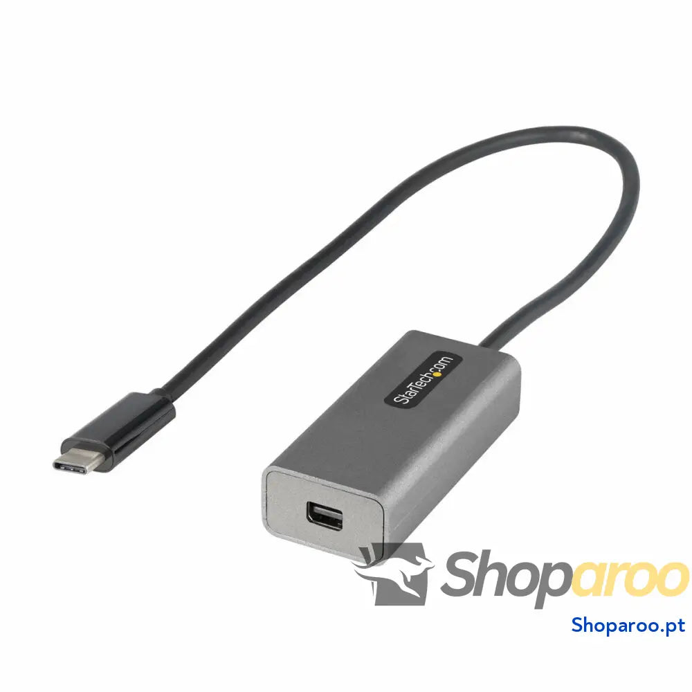 Adaptador USB C para DisplayPort Startech CDP2MDPEC Preto/Cinzento 0,3 m