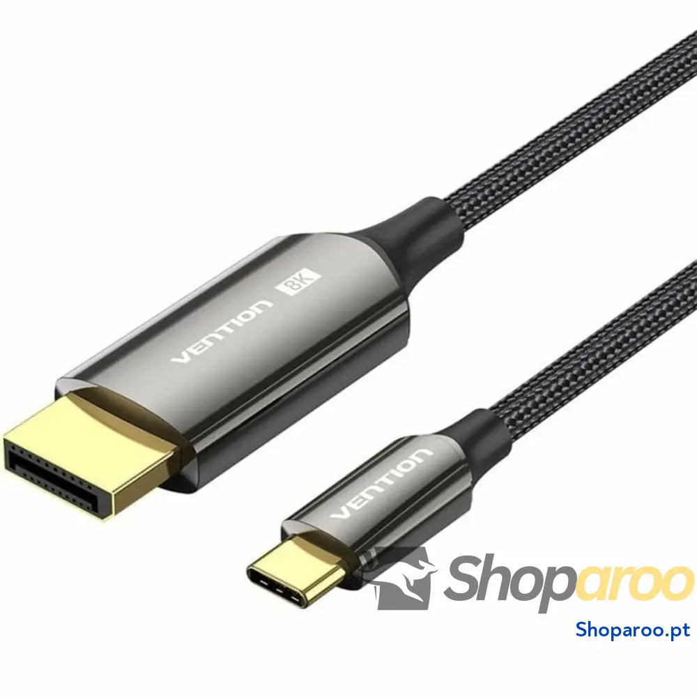 Adaptador USB-C para DisplayPort Vention CRFBF 1 m