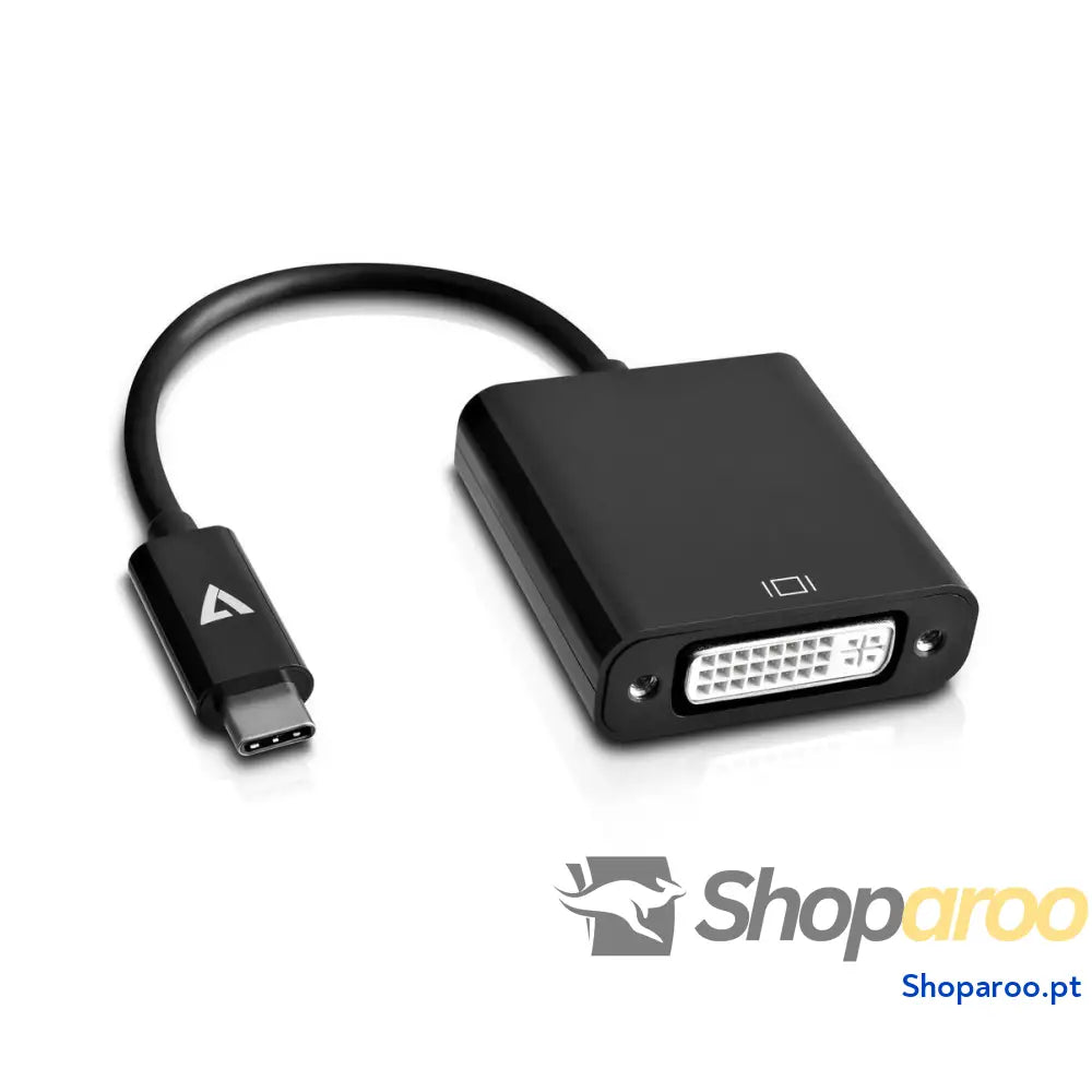 Adaptador USB C para DVI V7 V7UCDVI-BLK-1N