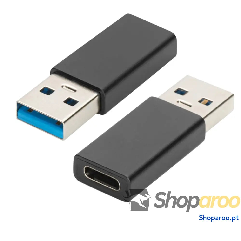 Adaptador USB-C para USB Ewent EW9650 Preto