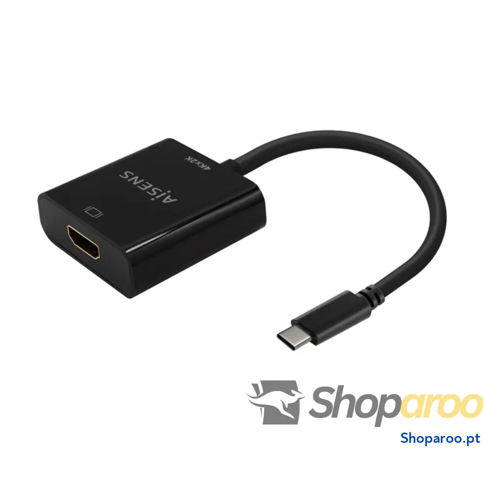 Adaptador USB-C para HDMI Aisens A109-0684 Preto 15 cm