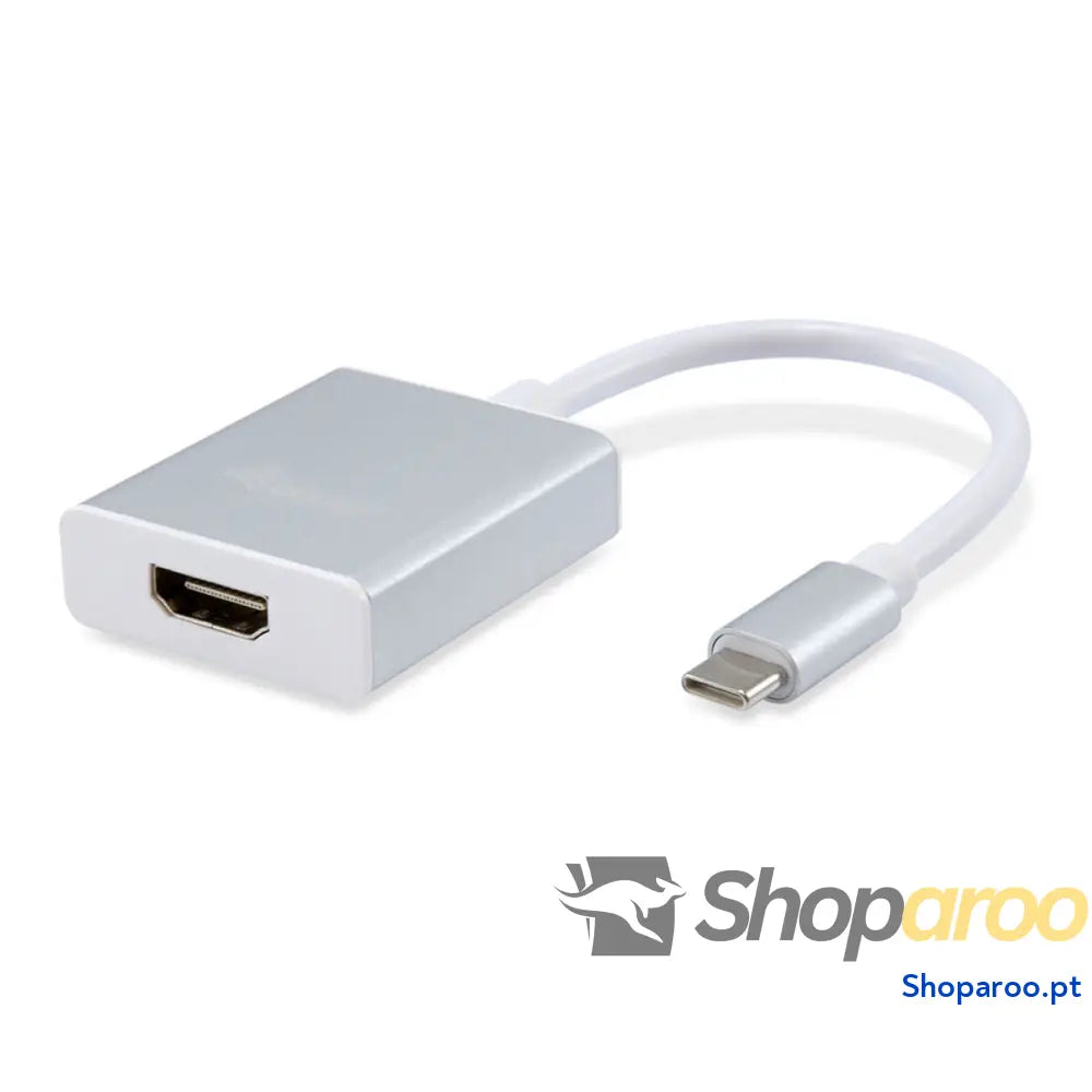 Adaptador USB-C para HDMI Equip 133452 Branco 4K Ultra HD