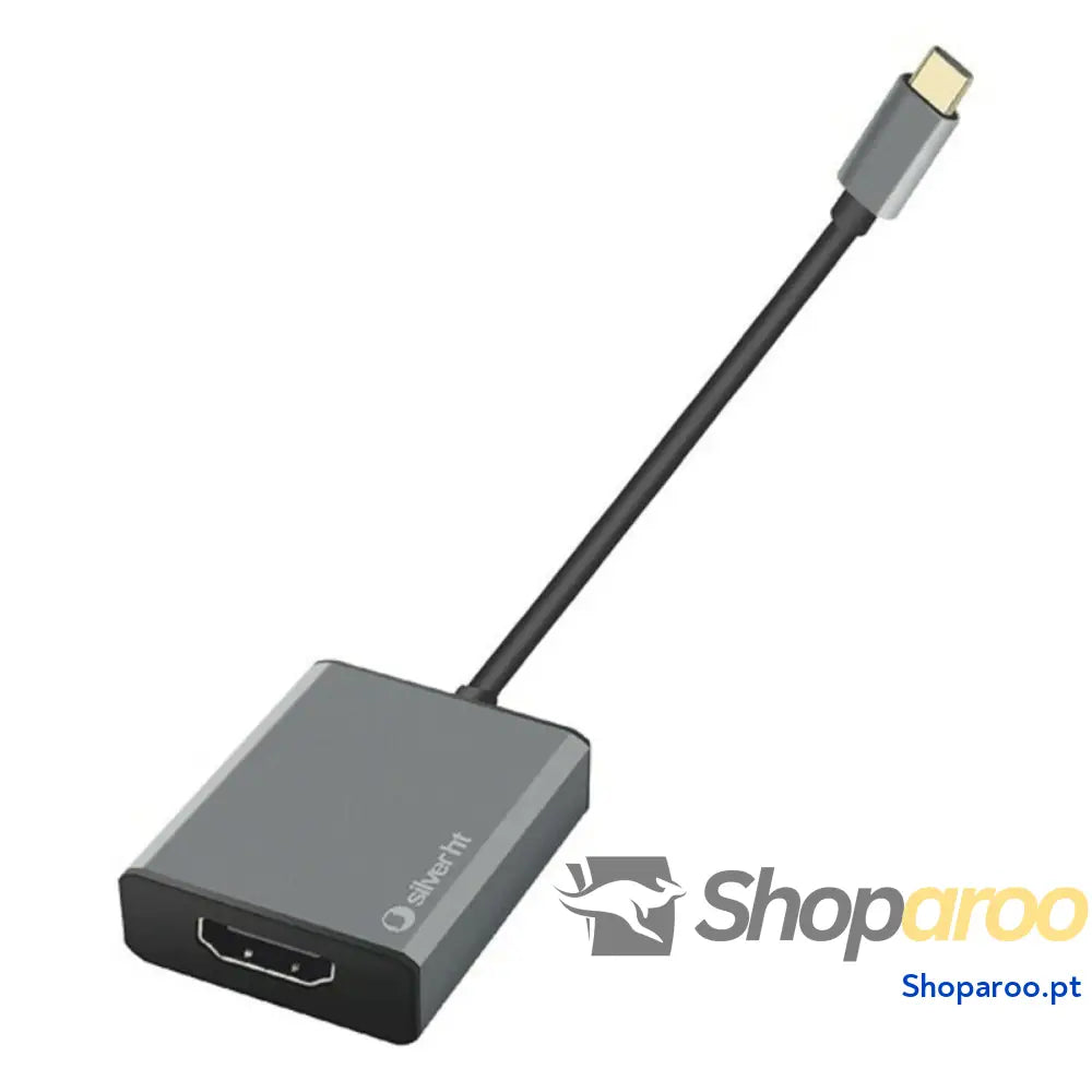 Adaptador USB C para HDMI Silver Electronics LOGAN 4K