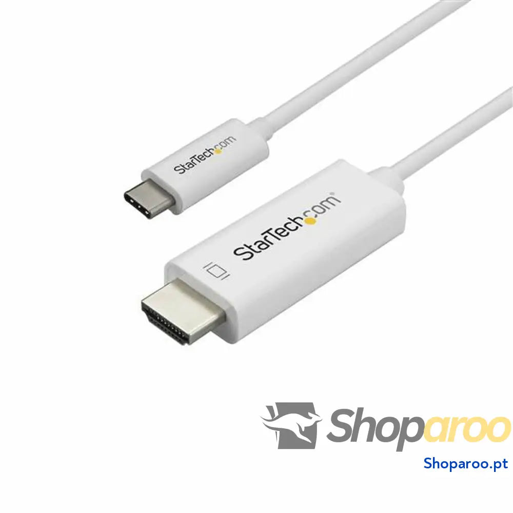Adaptador USB C para HDMI Startech CDP2HD1MWNL Branco