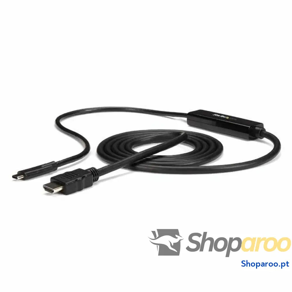 Adaptador USB C para HDMI Startech CDP2HDMM1MB Preto 1 m