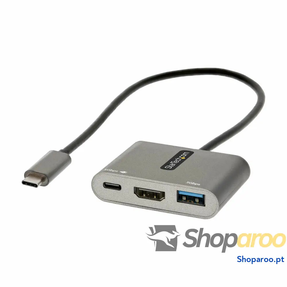 Adaptador USB C para HDMI Startech CDP2HDUACP2 Prata