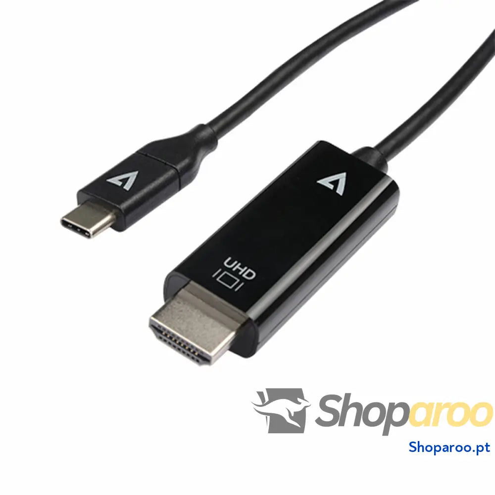 Adaptador USB-C para HDMI V7 V7UCHDMI-1M Preto 1 m