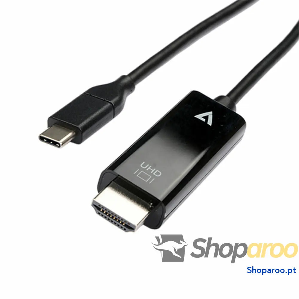 Adaptador USB-C para HDMI V7 V7UCHDMI-2M Preto