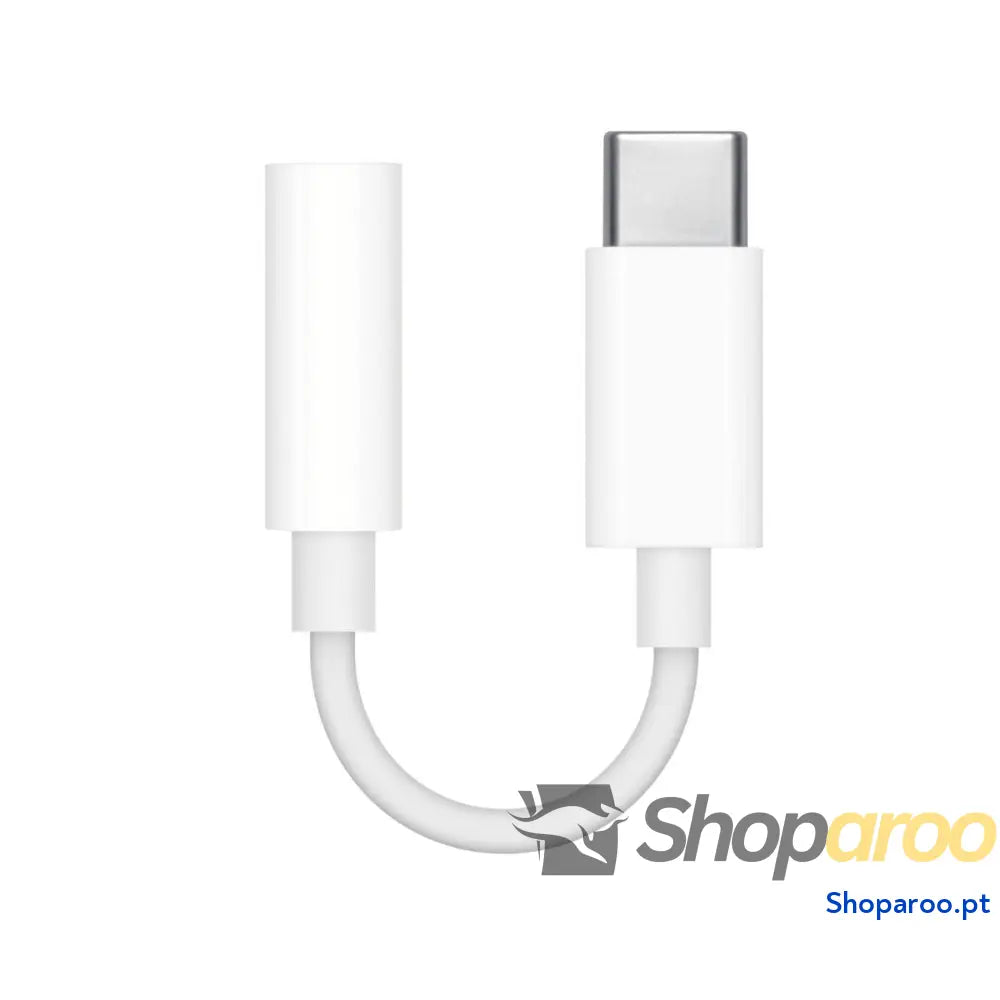 Adaptador USB-C para Jack 3.5 mm Apple MU7E2ZM/A Branco (10 Unidades)