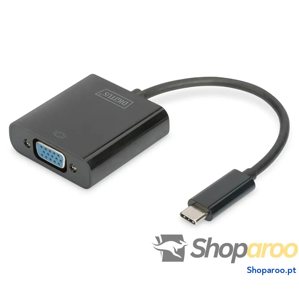 Adaptador USB C para VGA Digitus by Assmann DA-70853