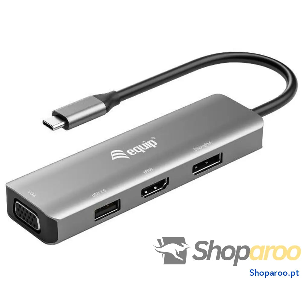 Adaptador USB-C para VGA Equip 133485